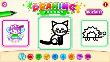 Capture d'écran de Drawing for Kids! Coloring Children Games Toddlers 5