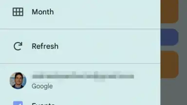 Capture d'écran de Google Calendar 4