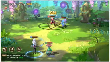 Capture d'écran de Star Summoners 4