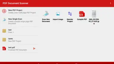 Capture d'écran de PDF Document Scanner 2