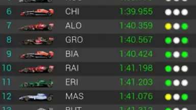 Capture d'écran de Official F1 ® App 11