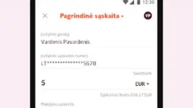 Capture d'écran de Swedbank 5