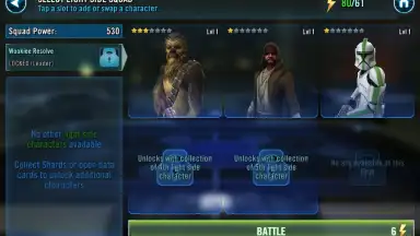 Capture d'écran de Star Wars: Galaxy of Heroes 7