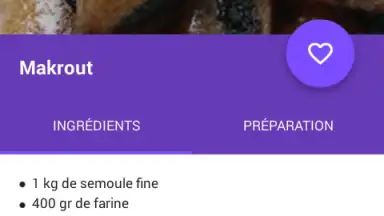 Capture d'écran de Recettes du Ramadan 11