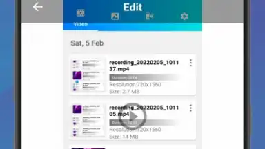 Capture d'écran de TG Recorder - Screen Recording 4