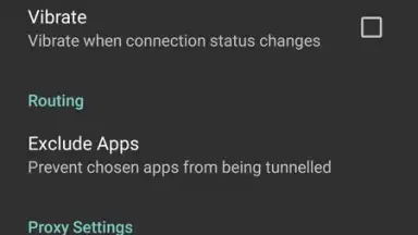 Capture d'écran de Psiphon Pro 7