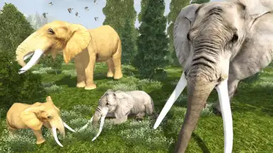 Capture d'écran de Wild Elephant Simulator 2