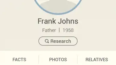 Capture d'écran de MyHeritage 1