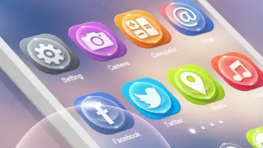 Capture d'écran de Clean GO Launcher Theme 5