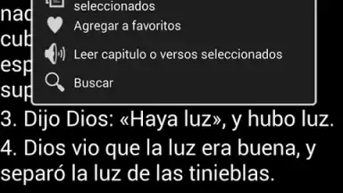 Capture d'écran de Biblia Latinoamericana Spanish 3