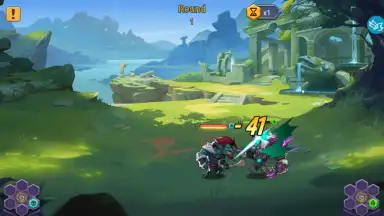 Capture d'écran de Tap Heroes: Clicker War 2