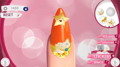 Capture d'écran de Cute Nail Art Designs Game 3D 3