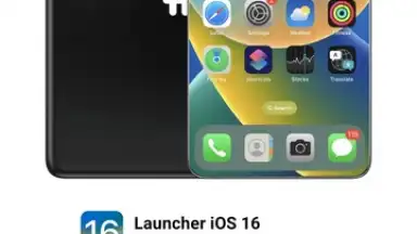 Capture d'écran de Launcher iOS 17 5