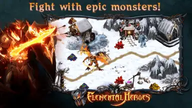 Capture d'écran de Elemental Heroes 2