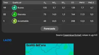 Capture d'écran de ilMeteo 3