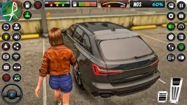 Capture d'écran de US Car Driving City Car Game 3
