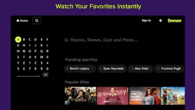 Capture d'écran de Amazon Freevee (Android TV) 2