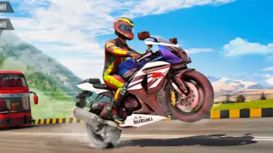 Capture d'écran de GT Motorbike Games Racing 3D 2