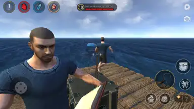 Capture d'écran de Raft Survival: Multiplayer 13