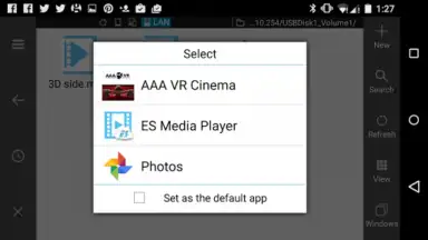 Capture d'écran de AAA VR Cinema 3