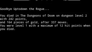Capture d'écran de UnNetHack 1