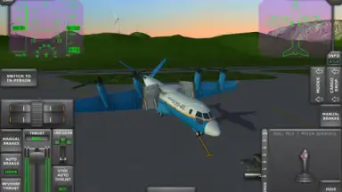 Capture d'écran de Turboprop Flight Simulator 3