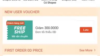 Capture d'écran de Shopee VN 1