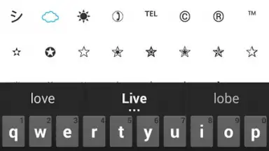 Capture d'écran de ASCII Text Symbols 7