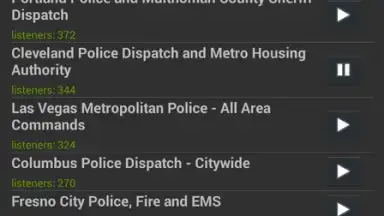 Capture d'écran de Police Scanner X 4