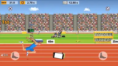 Capture d'écran de Ragdoll Runners 2