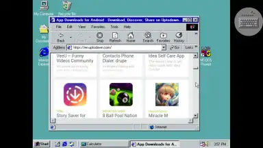 Capture d'écran de Win 98 Simulator 1