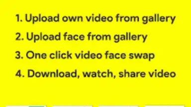 Capture d'écran de Face Swap AI Video Editor 4