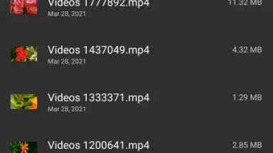 Capture d'écran de Video Player 6