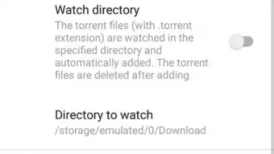 Capture d'écran de LibreTorrent 5