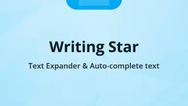 Capture d'écran de Writing Star: Text Expander & Auto-complete text 9