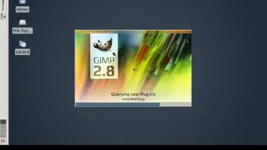 Capture d'écran de GIMP Inkscape 7