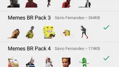 Capture d'écran de Brazil Funny Memes - Stickers Whatsapp 4