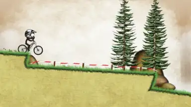 Capture d'écran de Stickman Downhill 1
