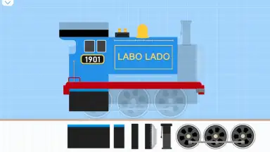 Capture d'écran de Labo Brick Train Build Game For Kids & Toodlers 6