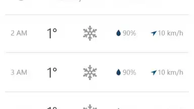 Capture d'écran de MSN Weather - Forecast and Maps 1
