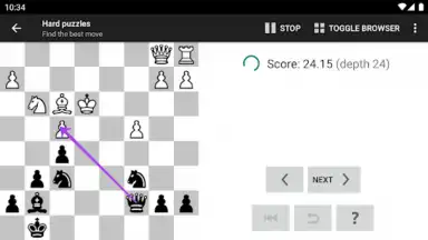 Capture d'écran de Chess Tactics Pro 14