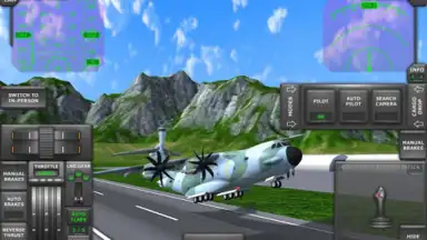 Capture d'écran de Turboprop Flight Simulator 18