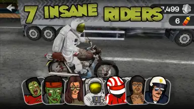 Capture d'écran de Highway Rider 4