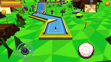 Capture d'écran de Mini Golf: Retro 4