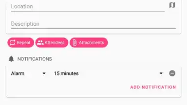 Capture d'écran de aCalendar 2