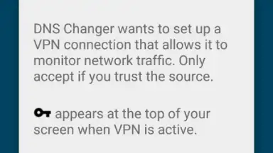 Capture d'écran de DNS Changer 4