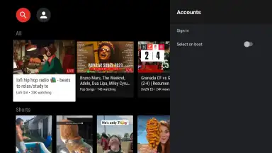 Capture d'écran de SmartTube 2