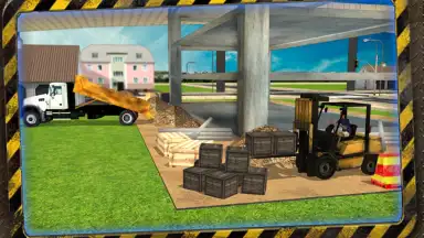 Capture d'écran de Construction Trucker 3D Sim 5