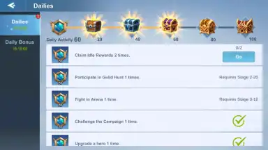 Capture d'écran de Tap Legends 11