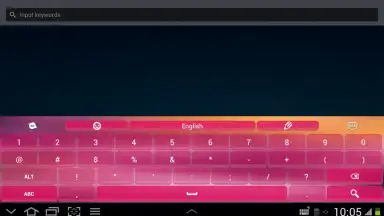 Capture d'écran de Pink Keyboard 2